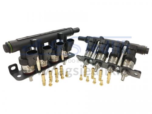 LPGTECH Yeti + (Plus) – listwa wtryskowa 2×4 cyl. (8 cylindrów)