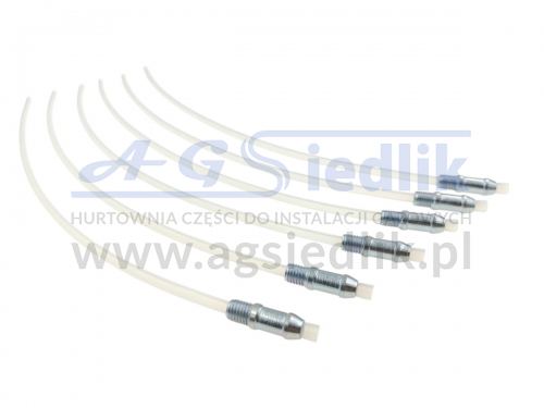 Inlet nozzle for manifold, extra long 25 cm, Ø 6 mm (6 cylinders)