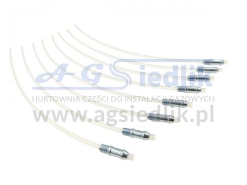 Inlet nozzle for manifold, extra long 25 cm, Ø 6 mm (8 cylinders)