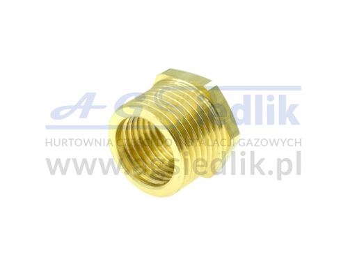 Redukcja – gwint wew. G 1/4’’ / gwint zew. G3/8”