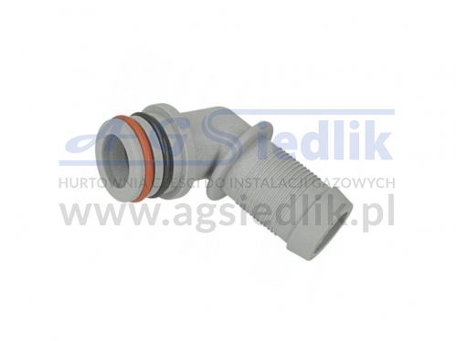 KME SILVER, GOLD - water reducer elbow