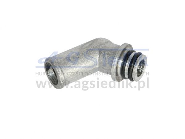 Zavoli GES, GEX, GEXL, GP - kolanko wodne do reduktora ALUMINIUM