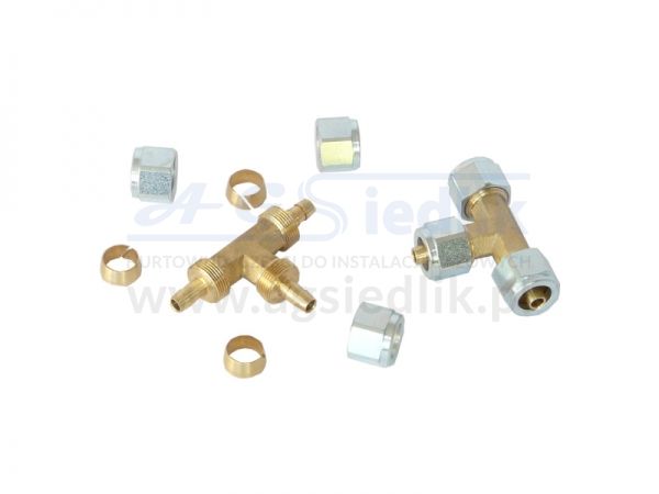 T equal, standtipe for Thermoplastic fuel line 8/8/8
