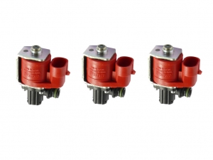 Team of three gas injector sectional ELPIGAZ Rosso