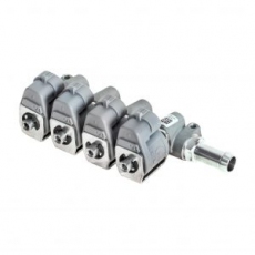 Injection rail RAIL APACHE 4 cyl 2 ohm injector