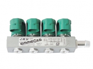 Wtryskiwacz Emmegas JMU 4 cyl zielony EVO 2 sensor