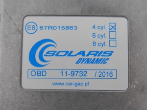Sterownik Solaris Dynamic OBD 4 cyl komputer