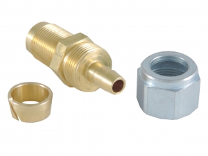 FARO straight connector 180° - PVC Ø6 / nipple M12x1