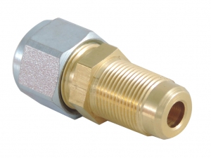 FARO straight connector 180° - PVC Ø6 / nipple M12x1