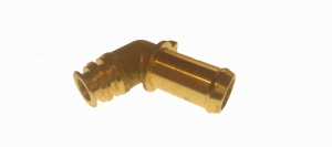 Landi Renzo Li10 reducer water elbow - brass
