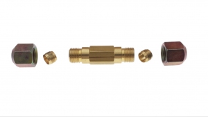 Copper wire connector G 1/4 ″ / G 1/4 ″ - 8/8