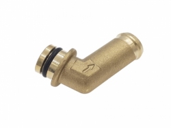BRC Genius MB elbow for the cooling system - brass
