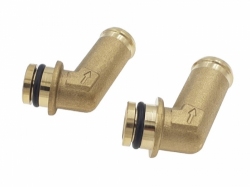 BRC Genius MB elbow for cooling system - brass (2 pcs)