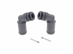 Landi Renzo LI10 – 2× PVC elbow + 2× O-ring + 2× retaining clip