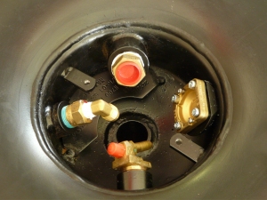 Tank horizontal MoreMo LC-H 600/350 82L cylinder POLMOCON