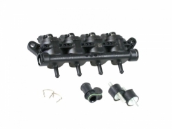 Injection rail Landi Renzo Girs 12 - (M - black) 4 cyl.