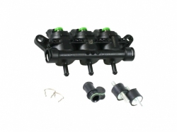 Injection rail Landi Renzo Girs 12 - (S - green) 3 cyl.