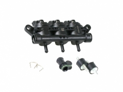 Injection rail Landi Renzo Girs 12 - (M - black) 3 cyl.