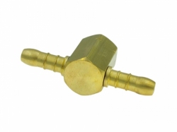 Distributor, tourist cylinder tee - G 3/8 ”L / 2 x Ø9