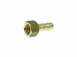 Hose connector, external thread 1/4 RH for a 9 mm hose