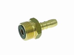 W21.8″LH external thread connector for 9 mm diameter hose