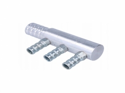 Distributor, rail, comb 4 cyl. d12/d6 (steel)