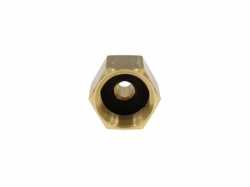 Reducer – internal thread 3/8”LH / external thread 9/16”UNF LH – L=28 – for CGAS regulator type H33