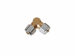 FARO 90° angular repair connector - PVC Ø8 / Ø8