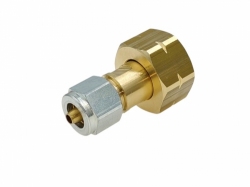 FARO Straight Connector 180° - PVC Ø6 > 11kg Cylinder