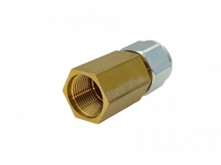Sport-style fill point body for FARO Ø8 hose / M16x1 – L=46