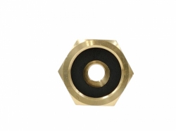 Adapter for connecting an 8mm copper pipe to standard regulators in caravans and campers with external thread M20x1.5 (e.g. Truma MonoControl CS)