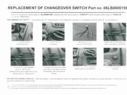 BRC SEQUENT 24/56 ECU – 5-PIN to 4-PIN Switch Conversion Kit