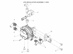 IMPCO Spectrum CS4-30772-004 Regulator Repair Kit