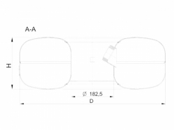ZTW STAKO 680/200 - 54L zbiornik wewnętrzny typ T12 UltraSlim - (2025r.)