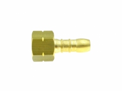 Złączka gwint wewnętrzny 3/8″ LH na wąż fi-9 mm
