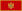 Flaga Czarnogóra